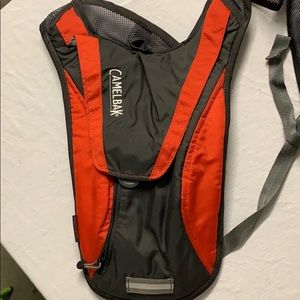 Camelback backpack to hold water bottle